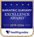 Healthgrades Bariatric Surgery Excellence 2019-2024